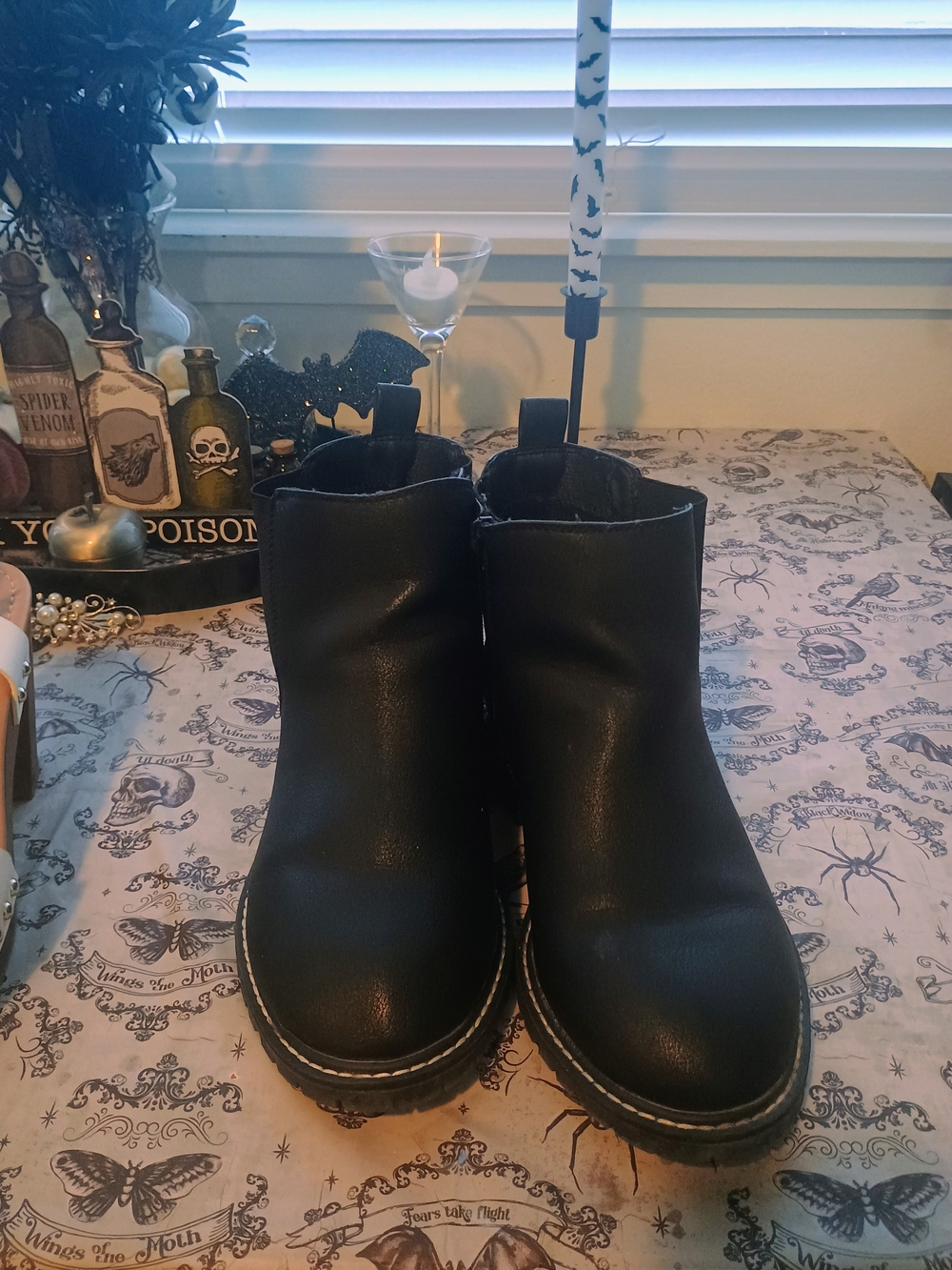 torrid Black Ankle Booties - Smooth Faux Leather